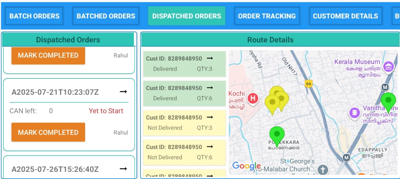 Business Dashboard