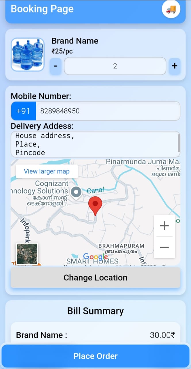 Customer Interface